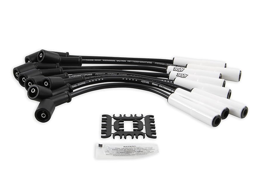 Amazon.com: ACCEL 9059C Extreme 9000 Spark Plug Wire Set